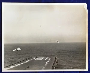 USS Ranger (CV-61) "F4D's of VF-141" Philippines 04-29-1959 Official NAVY Photo - Picture 1 of 3