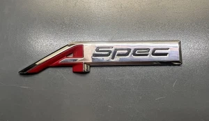 USED Genuine OEM Fender A-SPEC Emblem for Acura MDX & TLX models, RE-TAPED!! - Picture 1 of 6