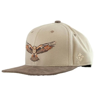 Bavarian Caps "Falke" grau (Snapback Kappe) Basecap Stickerei Spuren Kanvas Neu - Bild 1 von 4