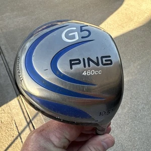 PING G5 460cc Titanium 10.5° Driver ALDlLA NV 65 R - Picture 1 of 19