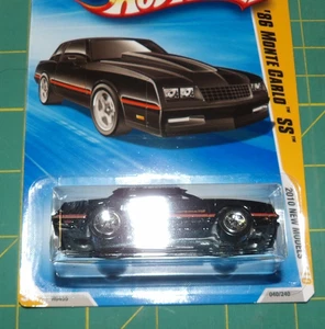 2010 Hot Wheels New Models - '86 Monte Carlo SS - Black - Picture 1 of 3