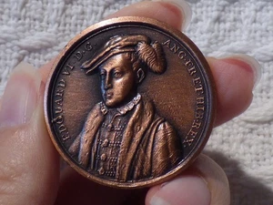 Westminster Mint Jean Dassier Kings & Queens of England Medal – Edward VI - Picture 1 of 4