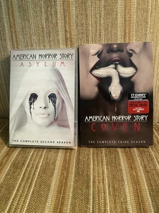American Horror Story Season 2&3 DVD Lot Brand New Sealed! - Picture 1 of 3