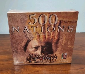 500 NATIONS   New Sealed 8 VHS Boxed Set  JACK LEUSTIG FILM  Kevin Costner  1994 - Picture 1 of 5