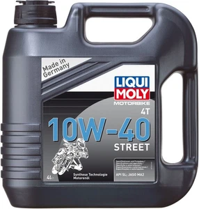 Liqui Moly 1243 Motorbike 4T 10W-40 Street 4 Liter Motorradöl - Bild 1 von 1