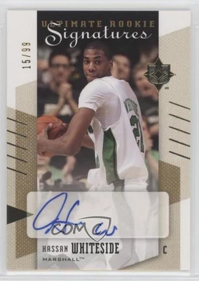 2010-11 Ultimate Collection Signatures /99 Hassan Whiteside #73 Rookie Auto RC - Image 1 of 2