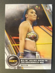 2020 Topps WWE Women's Division #71 MIA YIM - Picture 1 of 2
