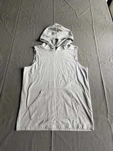 DSG Youth XL Sleeveless Hoodie Grey - Picture 1 of 8