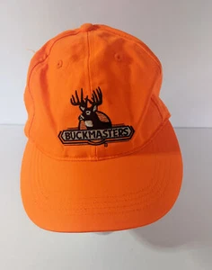 BUCKMASTERS lightweight Neon orange adjustable cap hat - Picture 1 of 2