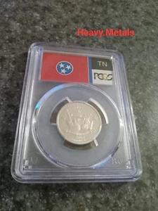 2002-S TENNESSEE Silver Proof Quarter PR70 PCGS FLAG LABEL NICE LOW PRICE!! - Picture 1 of 5