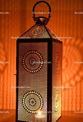 Марокканская прикроватная напольная лампа, антикварная настольная розетка штепсельная вилка лампы, ночник - Изображение 1 из 4