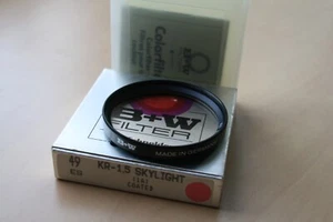 B+W 49MM KR-1.5 SKYLIGHT FILTER MINT BOXED - Picture 1 of 1