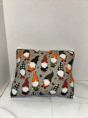 Double Sided  Up Gnomes Throw Pillow Microfiber With Polyester Filling 12” X 10” - Image 1 of 3