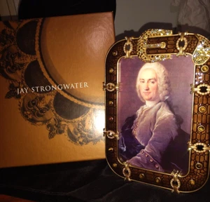 Jay Strongwater Lorenzo belt frame nib retired - Picture 1 of 5