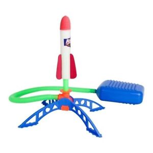 Jump Flying Foam Rockets Pressed Outdoor Toy New Launcher Toy  Kids
