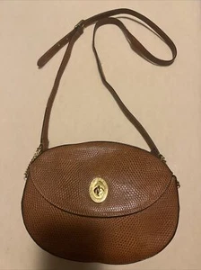 RARE LANCEL PARIS BAG GOLD HW MADE IN ITALY - Picture 1 of 12
