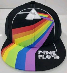 Pink Floyd Para Hombres Pink Floyd Arco Iris Prisma Snapback Negro Gorra de Béisbol Sombrero Nuevo - Imagen 1 de 10