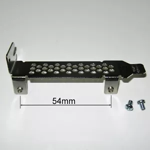Low Profile Bracket for Adaptec 2405/5405/6805 & LSI 9240-4i/8i, 9260-4i/8i - Picture 1 of 1