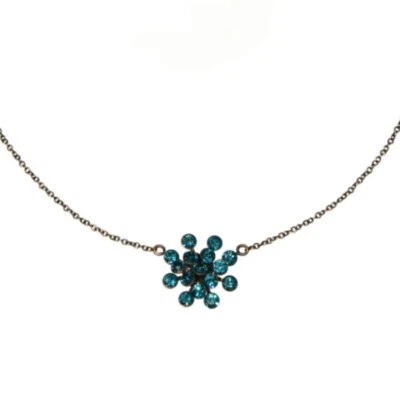 Konplott Halskette hängend Collier Magic Fireball türkis Indikolit - Bild 1 von 3