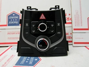 2014 2015 2016 HYUNDAI ELANTRA HEATER AC CLIMATE CONTROLS - Picture 1 of 3