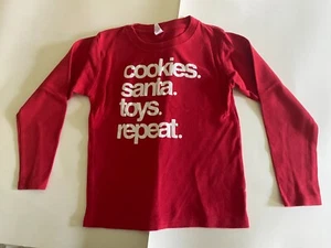 Chasing Fireflies Holiday Long Sleeve Tee Youth Small - Picture 1 of 3