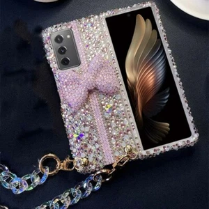 For Samsung Galaxy Z Fold 6/3/4/5 Case Private custom Sparkly Hard Phone Cover - Picture 1 of 55