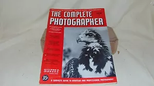 1941 THE COMPLETE PHOTOGRAPHER ISSUE 7 BOOK - Imagen 1 de 9