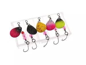 Forelle Trout Spoons Spinner Blinker Set in Box 2,3 Gramm 65 mm Forellenblinker - Bild 1 von 10