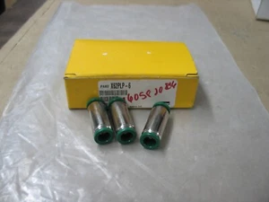 NUEVO EN CAJA 3 PIEZAS PARKER X62PLP-6 NIQUELADO 3/8" PUSH-IN TUBO A TUBO UNIONES P9771 - Imagen 1 de 3