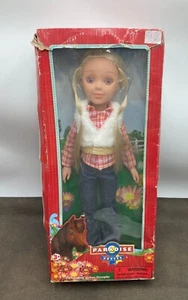 Vintage nicht mehr produziert 16" blonde Cowgirl Puppe für Paradies Pferde Neu im Karton - kostenloser Versand - Bild 1 von 6