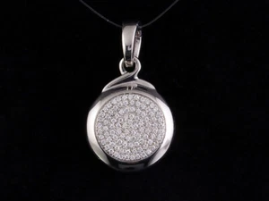 Tamara Comolli Brillant Anhänger Miniroulette ca. 1,00ct 10,1g 750/- Weißgold - Bild 1 von 7