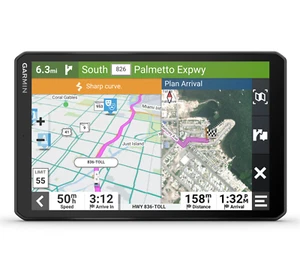 Garmin RV 895 GPS Navigator Large Easy-to-Read 8in in Landscape or Portrait Mode - Picture 1 of 9