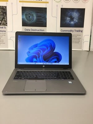 HP EliteBook 850 G3 15.6" (256GB Core i7 6th gen 2.60GHz 16GB RAM WIN 11 PRO - Image 1 of 4