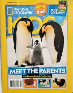 National Geographic Kids Feb 2020 Emperor Penguins Sun Bear FREE SHIPPING CB - Picture 1 of 1