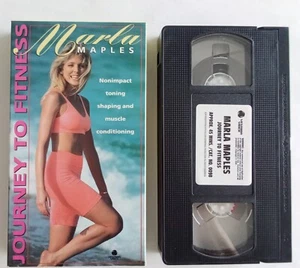 Marla Maples VHS Journey to Fitness  1992 - Picture 1 of 2