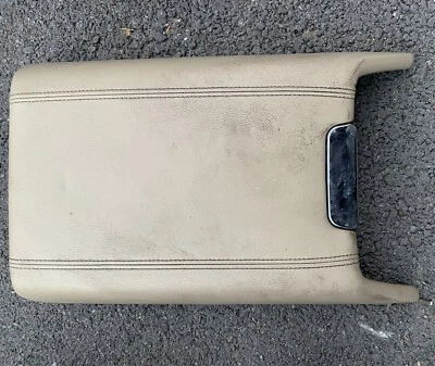 💎 Lincoln Navigator 2003-2006 consola delantera beige reposabrazos tapa OEM Foto 1 de 2