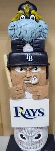 Tampa Bay Rays Tiki Totem Statue MLB - Picture 1 of 2