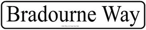 PERSONALISED STREET SIGN, YOUR OWN TEXT, NOTICE, SIGN - Picture 1 of 2