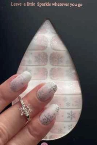 Lámina para uñas, lámina para uñas autoadhesiva, envoltura para uñas - Imagen 1 de 2