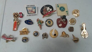 22 Vintage Lapel Tack Pins 4H CIRKLE K AND MANY OTHER MUST SEE - Picture 1 of 6