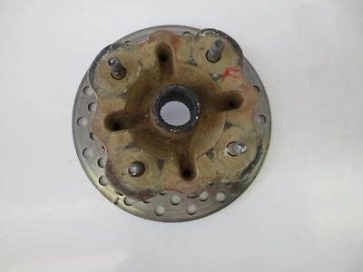 Yamaha Bruin 350 2005 4x4 usado OEM rueda delantera izquierda eje buje Foto 1 de 3