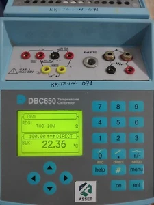 GE Druck Temperaturkalibrator DBC 650 TC / DBC650TC Druckkalibrator - Bild 1 von 24