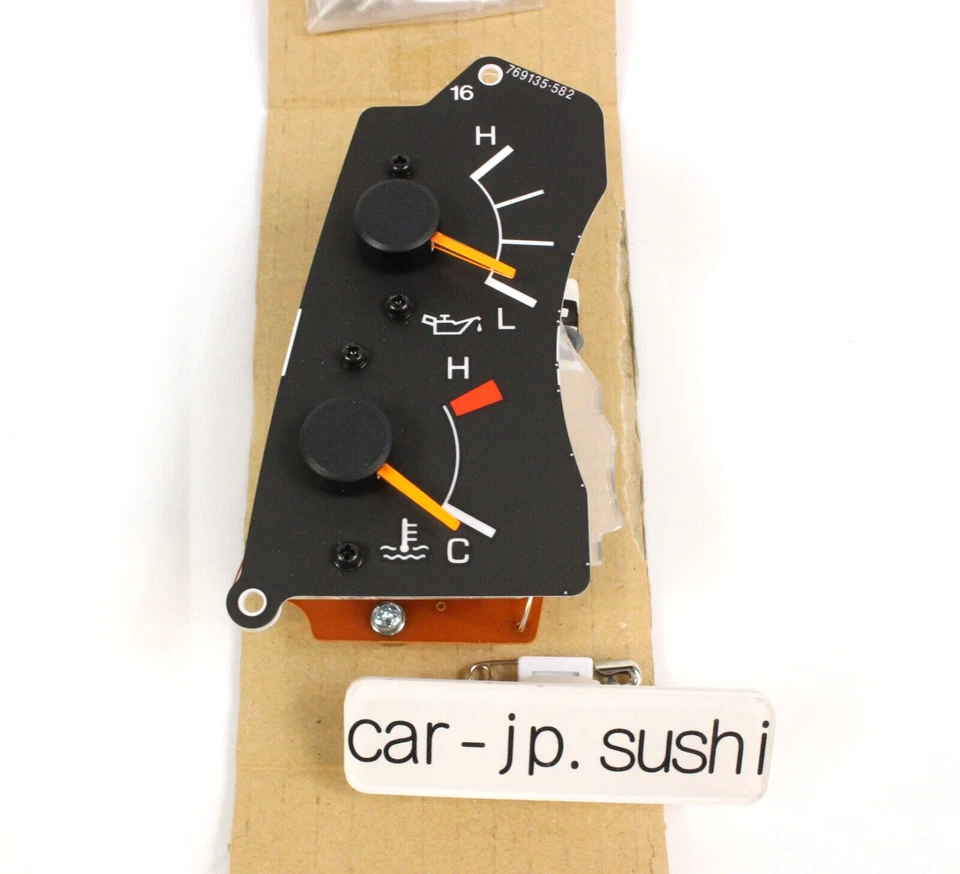 Medidor de presión de aceite y temperatura del agua Toyota genuino LX450 LandCruiser 80 FJ80 Foto 1 de 4