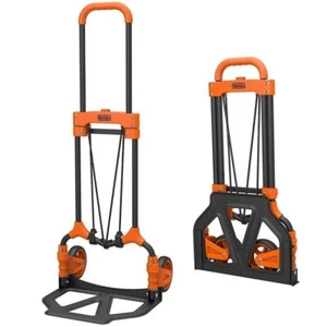Carrello Portapacchi Pieghevole Portatutto 2 Ruote Portata 65Kg Black Decker - Foto 1 di 4