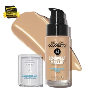 Liquid Foundation, Colorstay Face Makeup for Normal & Dry Skin, SPF 20, Longwear - Picture 1 of 12