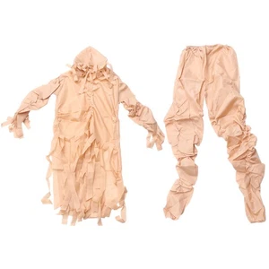 1 Set Adult Scary Mummy Costume for Men Horror Halloween Costumes (Beige) - Picture 1 of 12