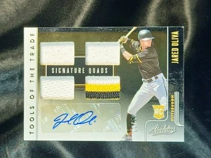 2021 Panini Assoluto - Jared Oliva - Strumenti del Commercio Quad Reliquia Auto 22/50 - Foto 1 di 4