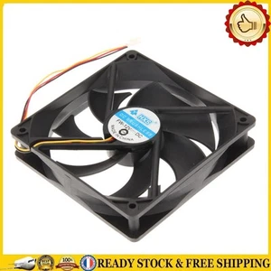 120mm 120x25mm 12V 3Pin DC Brushless PC Computer Case Cooling Fan - Bild 1 von 5