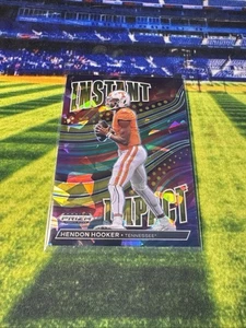 2023 Prizm Draft Picks Hendon Hooker Instant Impact Gold Cracked Ice #11-5 - Picture 1 of 2