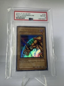 Yu-Gi-Oh! Brazo derecho the Forbidden One Legend of Blue Eyes LOB 2010-2017 PSA 8 - Imagen 1 de 2
